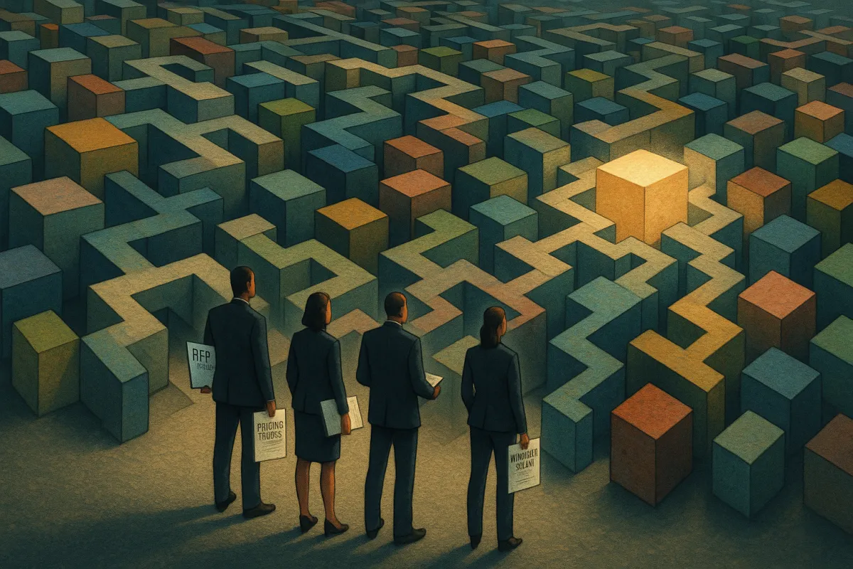 TMS Vendor Overload: The Procurement Framework That Cuts Through 1,500+ Options to Find Your Perfect Match