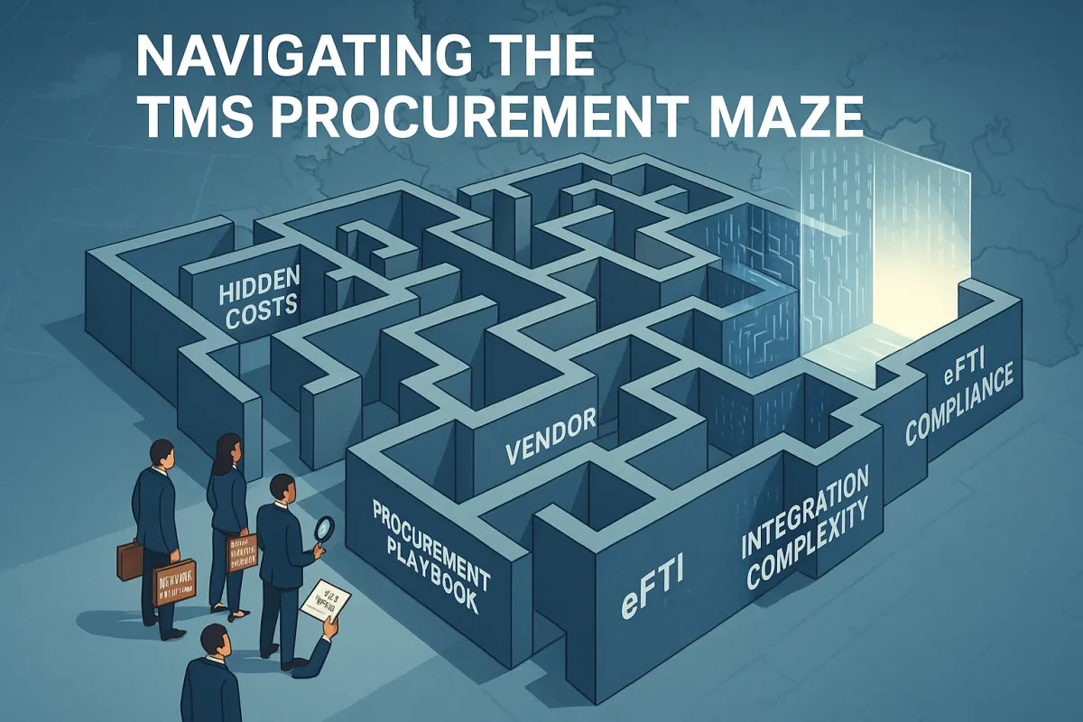 TMS Budget Reality Check 2026: The European Procurement Framework That Prevents €500K+ Hidden Cost Disasters While Ensuring eFTI Compliance