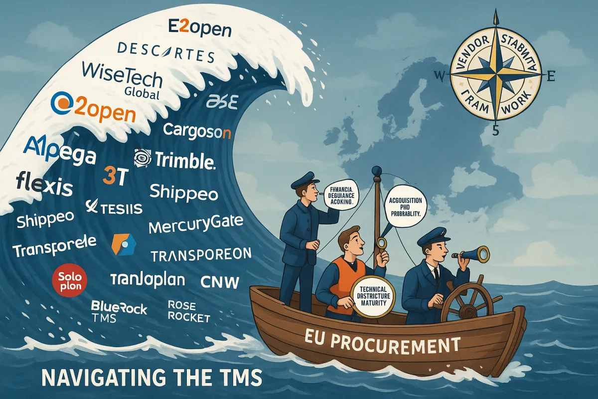 TMS Vendor Stability Assessment: The European Procurement Scorecard That Prevents €800K Implementation Disasters During 2026's Historic Consolidation Wave